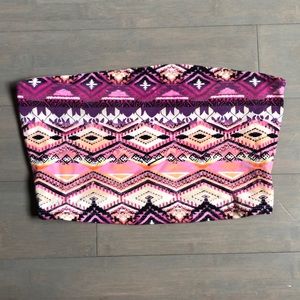 Multi Patter tube top